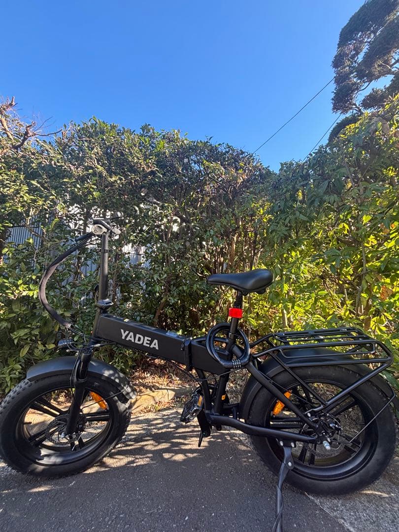 YADEA 折りたたみ自転車 ブラック