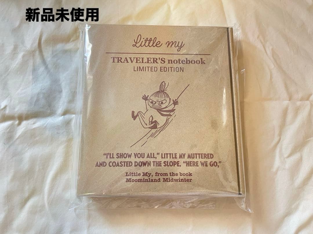 トラベラーズノート　パスポートサイズ 限定セット　MOOMIN　リトルミイ
