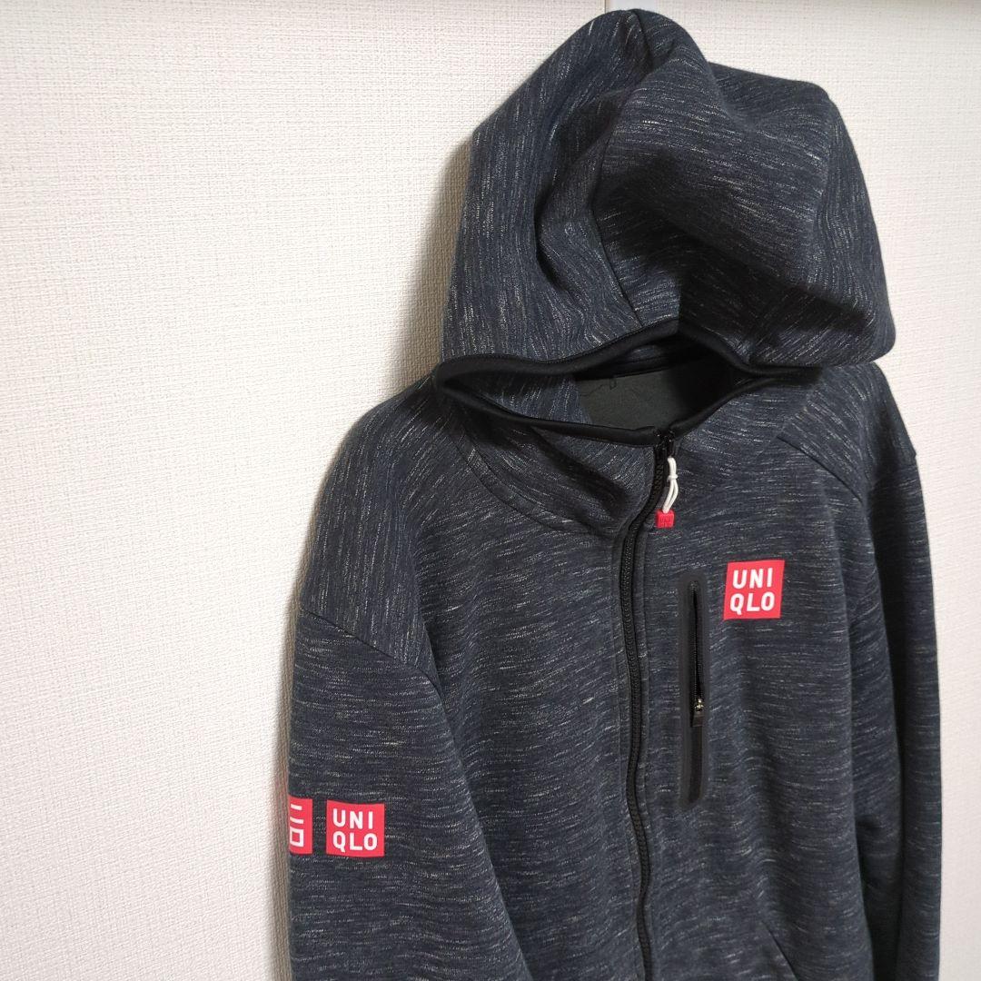 ユニクロ 錦織モデル NKドライストレッチ スウェット パーカ