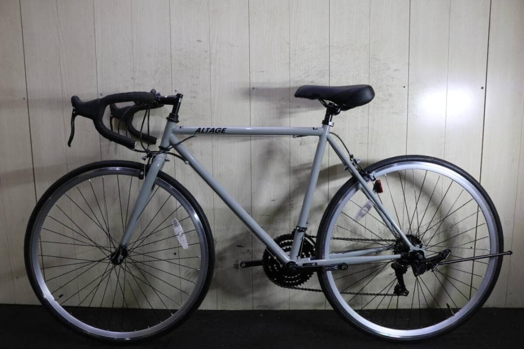 ALTAGE ロードバイク グレー 700C