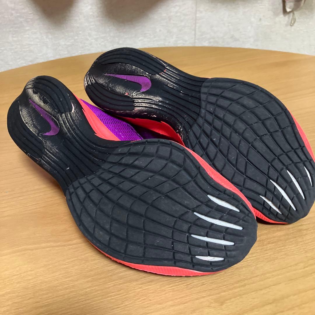 Nike ZoomX ランニングシューズ パープル24㎝