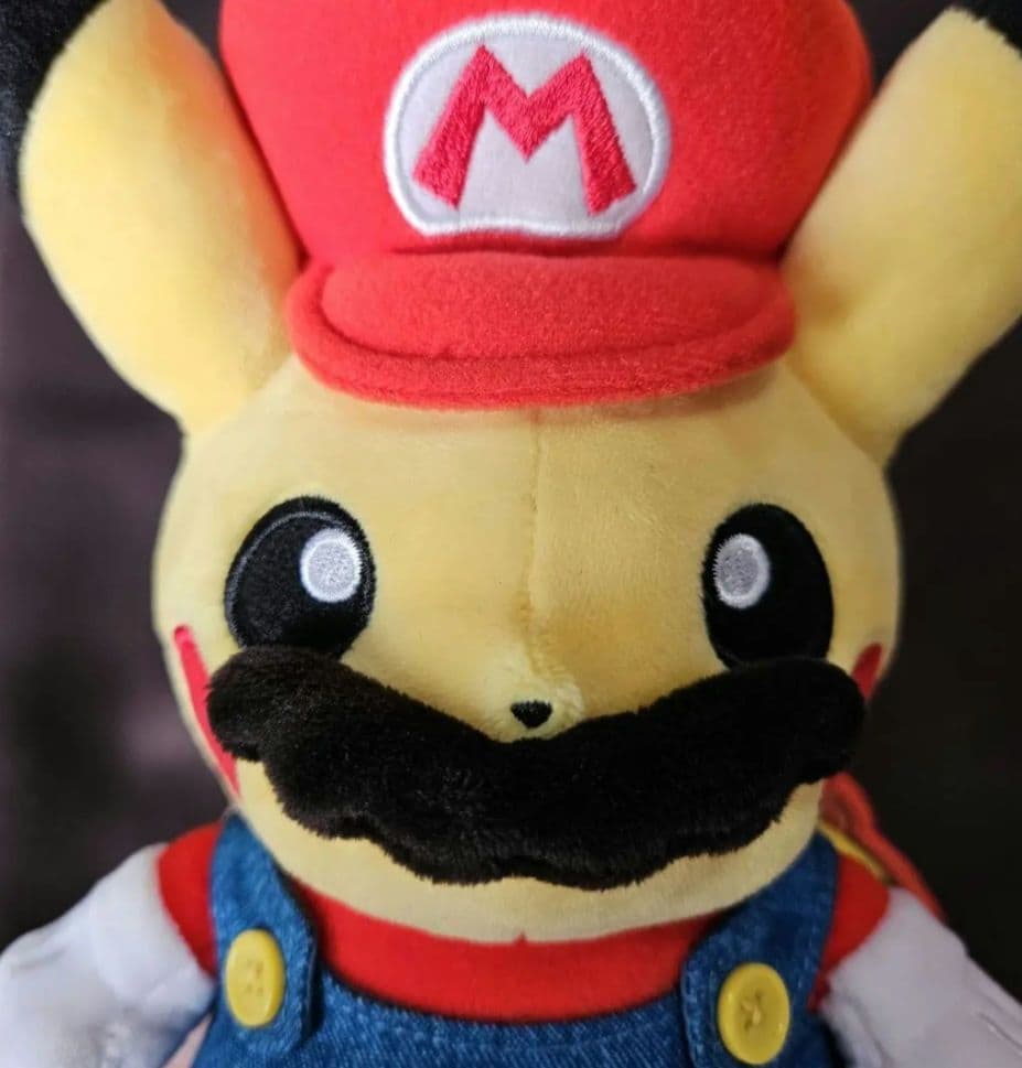 マリオピカチュウ ぬいぐるみ