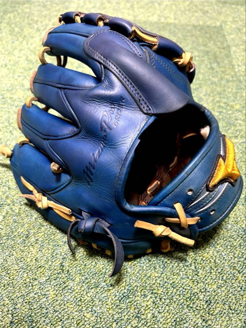 ミズノプロ 硬式投手用グローブ 波賀ジャパン 中古美品