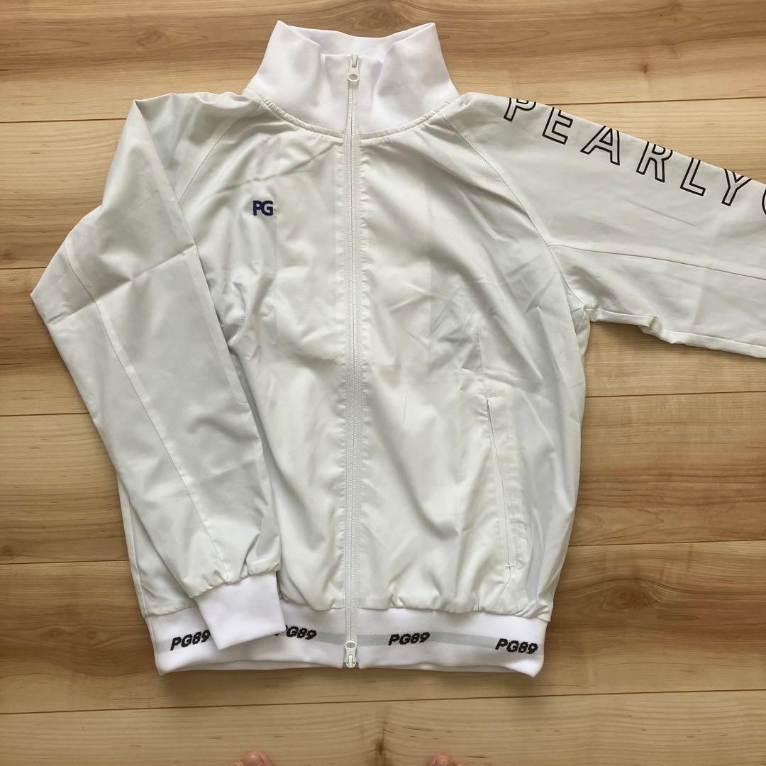 パーリーゲイツ　蓄熱　ブルゾン　ソーラーセンサーL　レディース　白　0サイズ　S