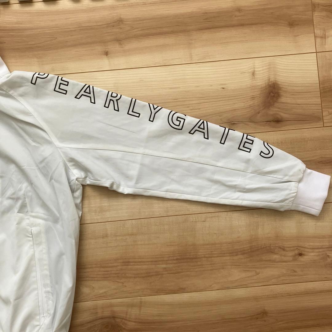 パーリーゲイツ　蓄熱　ブルゾン　ソーラーセンサーL　レディース　白　0サイズ　S