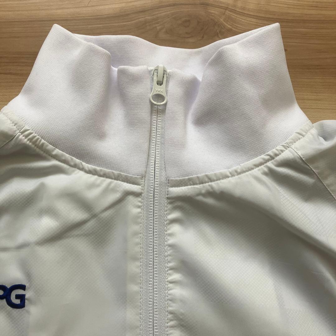 パーリーゲイツ　蓄熱　ブルゾン　ソーラーセンサーL　レディース　白　0サイズ　S