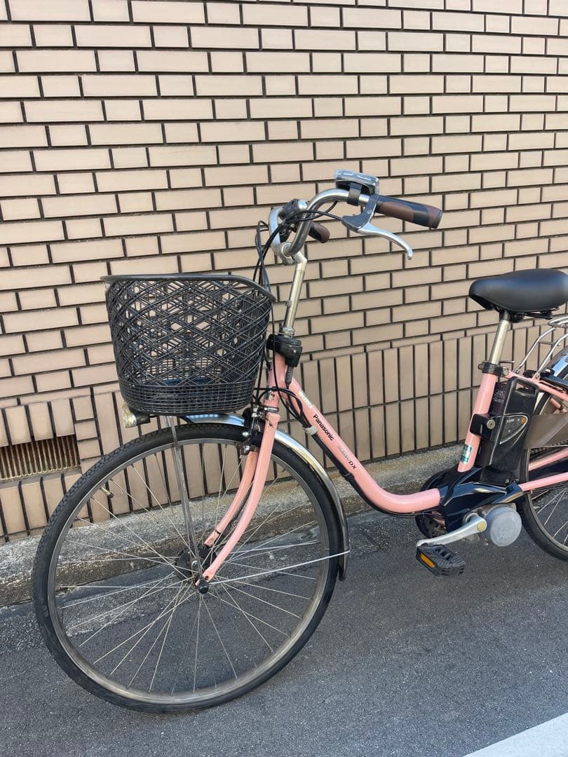8.9ahパナソニック中古電動アシスト自転車26インチ