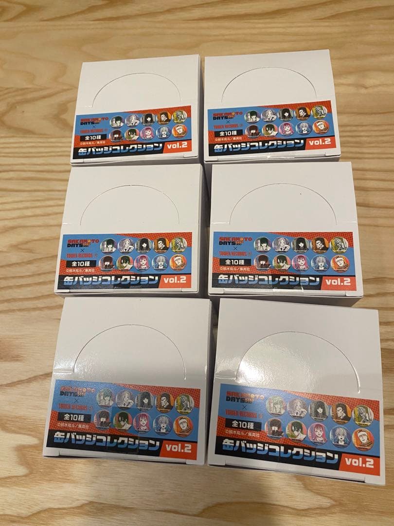 SAKAMOTO DAYS タワレコ 缶バッジコレクション vol.2 6個
