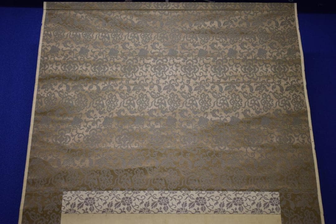 真作/南景/山水帰樵人物図/布袋屋掛軸HJ-390