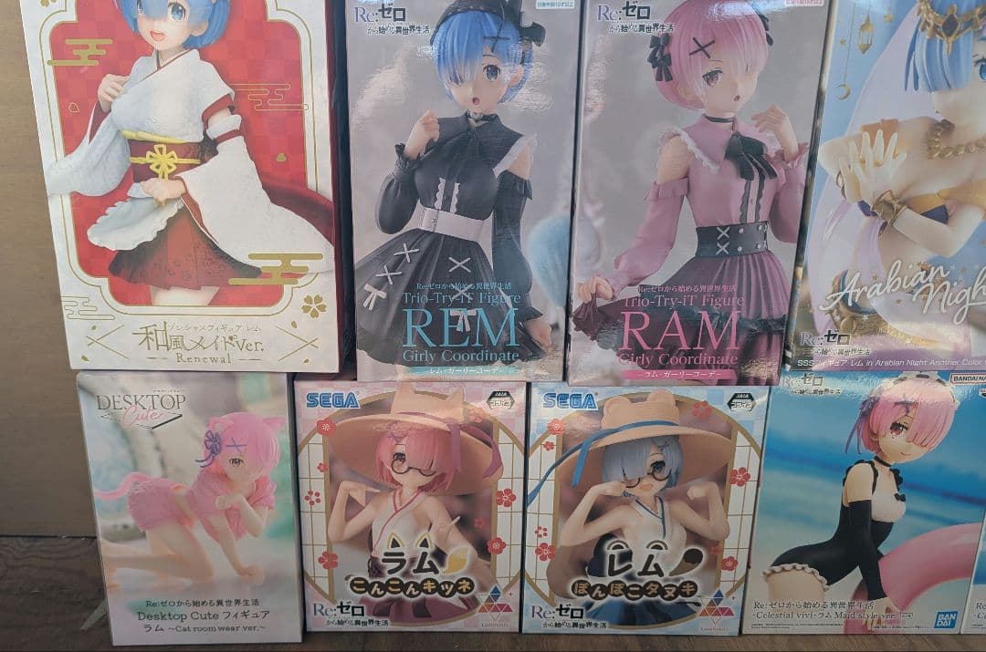 リゼロ フィギュアまとめ