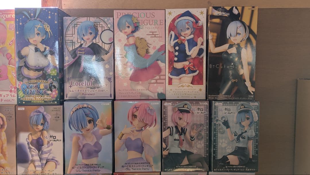 リゼロ フィギュアまとめ