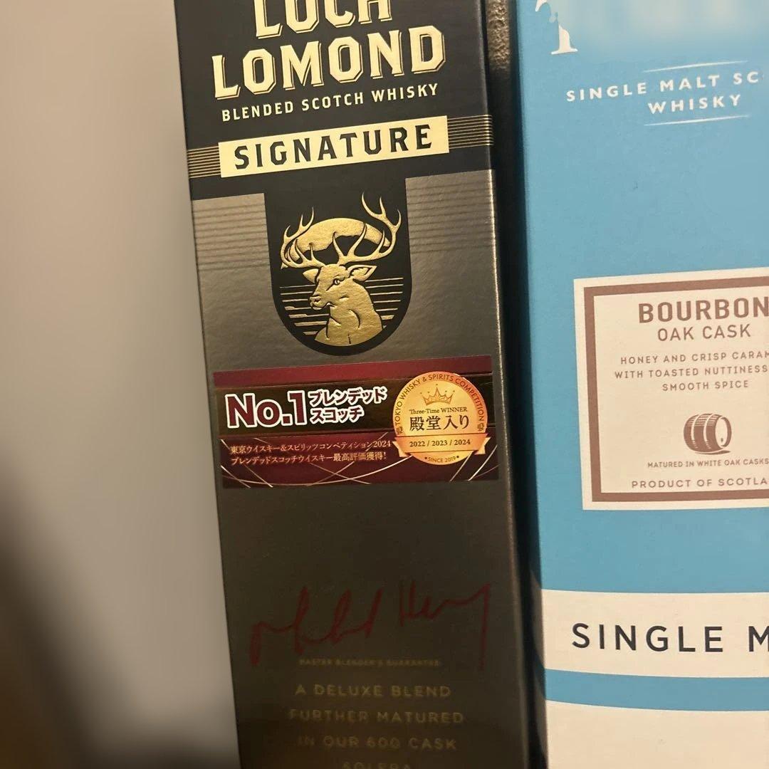 Loch Lomond Signature & Dewar's 8, 12年