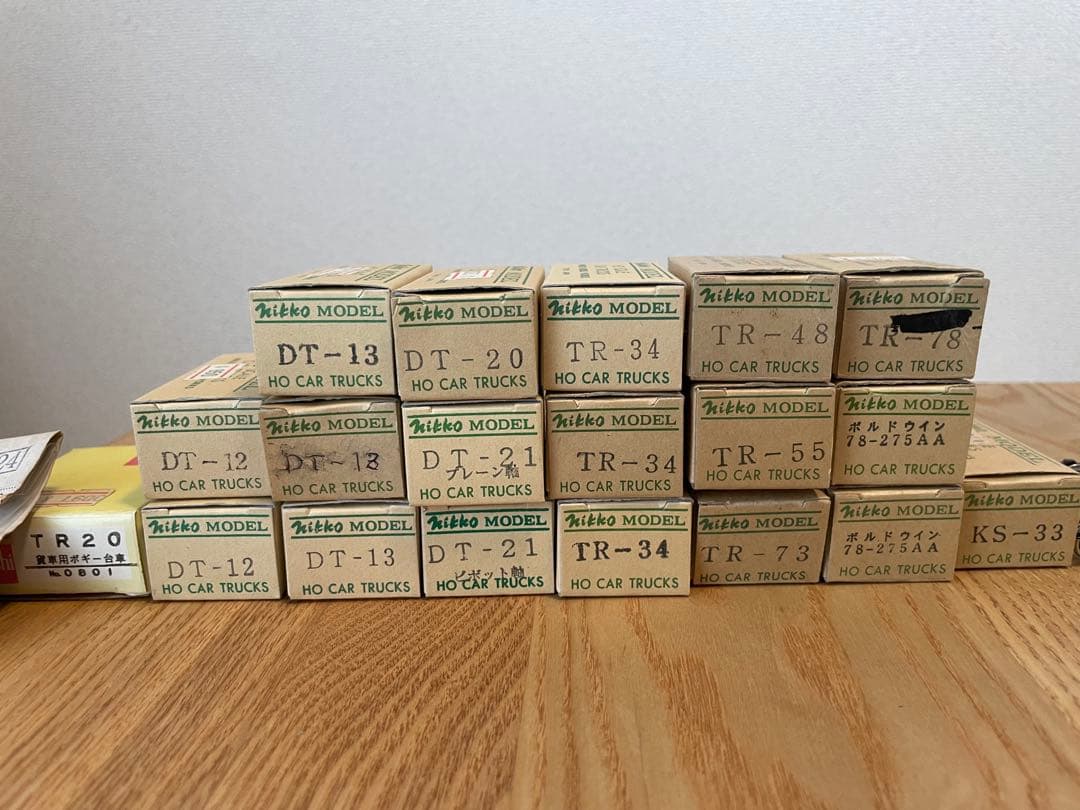 日光モデル台車　Adachi 台車　カツミ台車