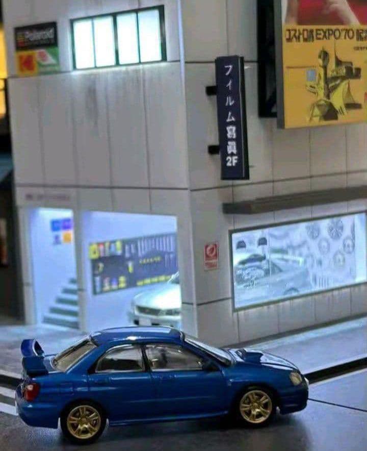 ■1/64【日本の居酒屋➕フォトショップガレージ】新品セット販売/LED照明付