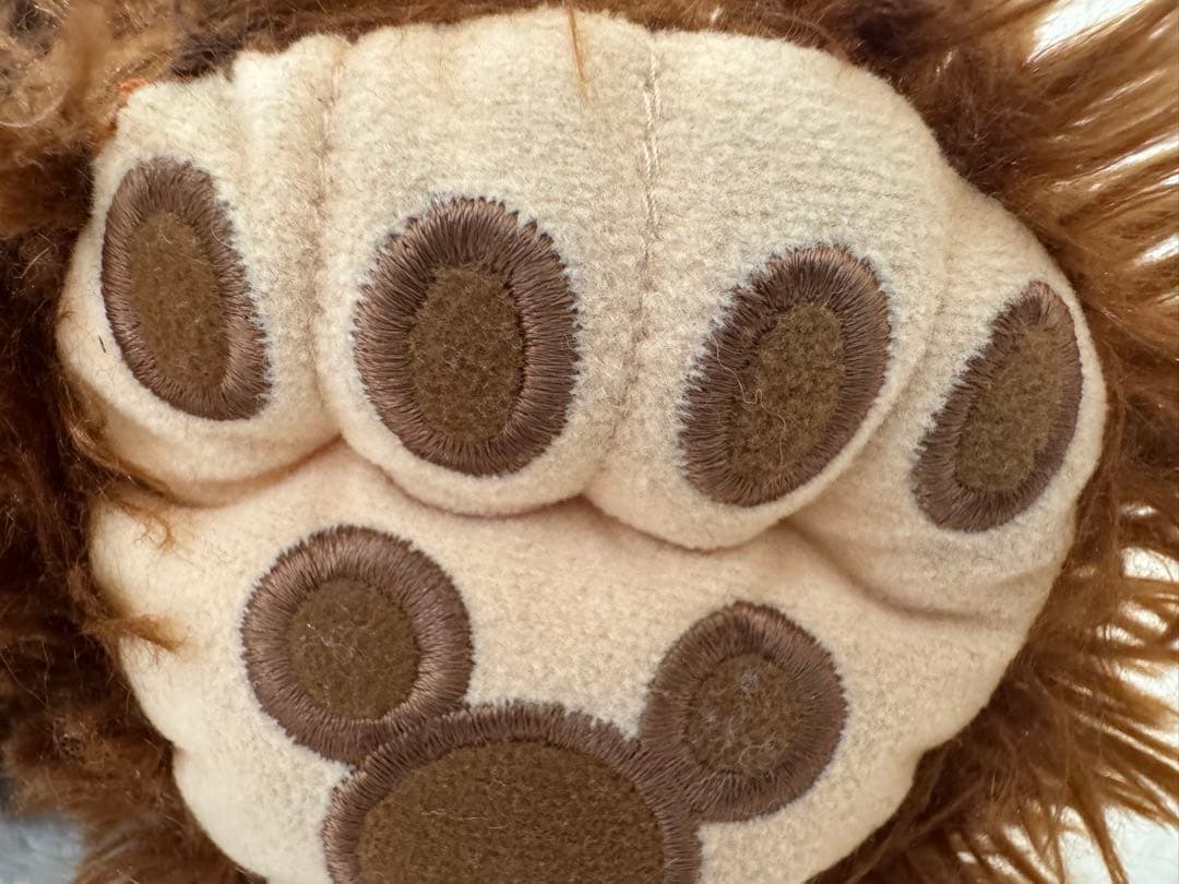 【レア】ディズニーベア　長毛　ダークブラウン　ダッフィー