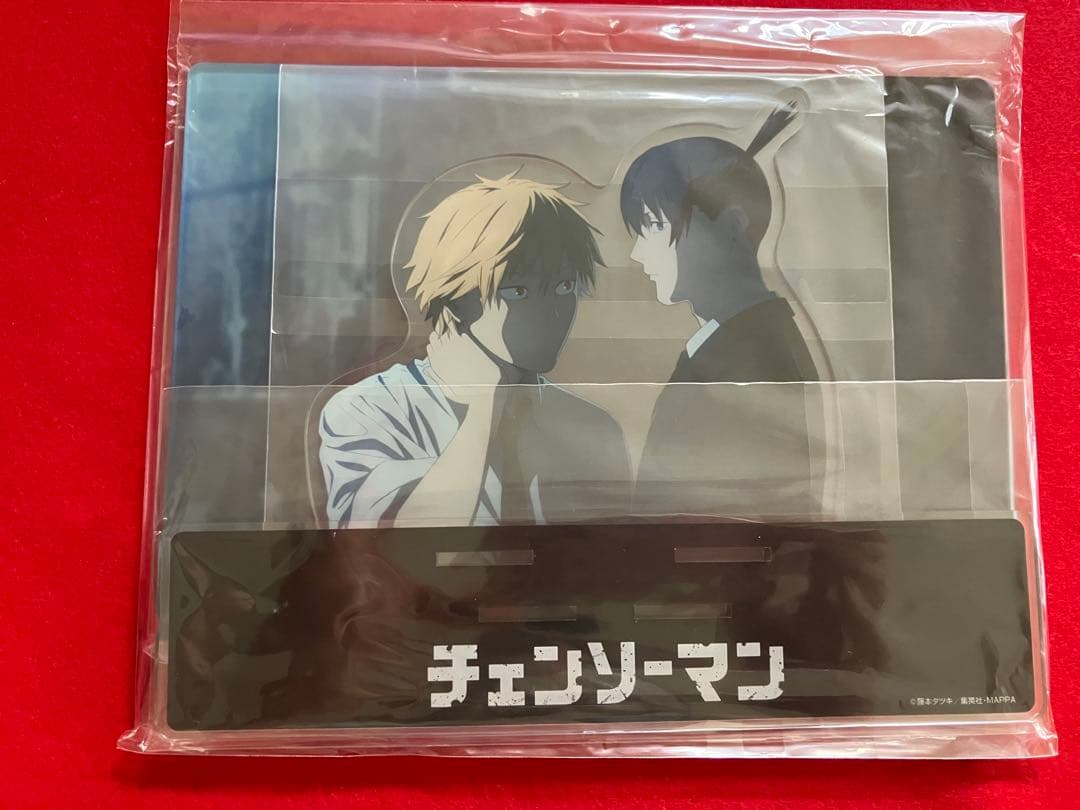 チェンソーマンBlu-ray特典　アクリルジオラマ　缶バッジセット