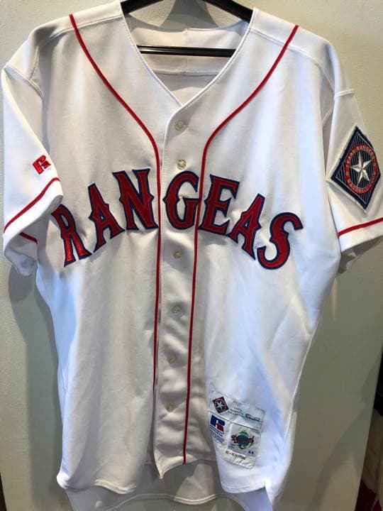 【1月SALE】MLB ジャラミロ実使用ユニフォーム　テキサスレンジャース