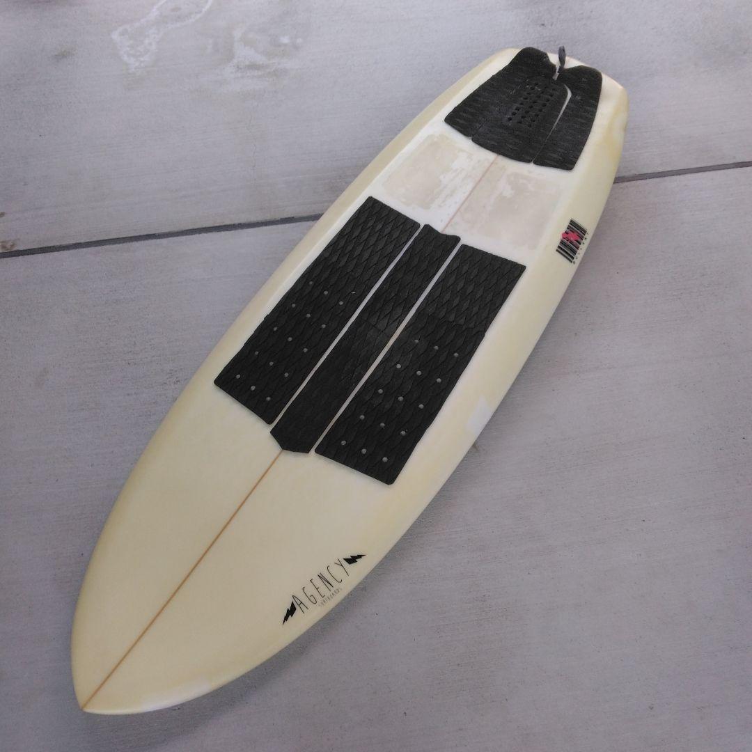 小波BULLANT5'6\" AGENCYサーフボードEPS　フィン付き