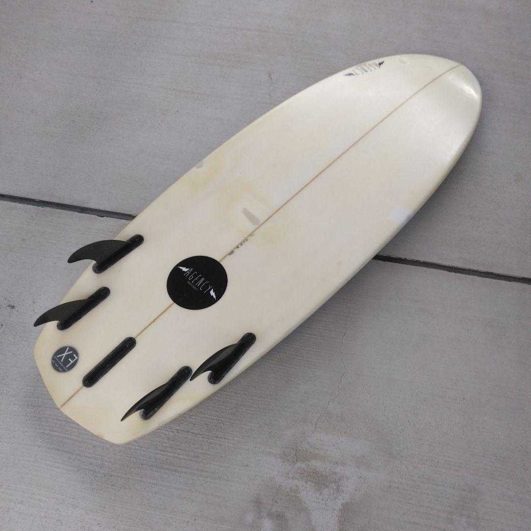 小波BULLANT5'6\" AGENCYサーフボードEPS　フィン付き