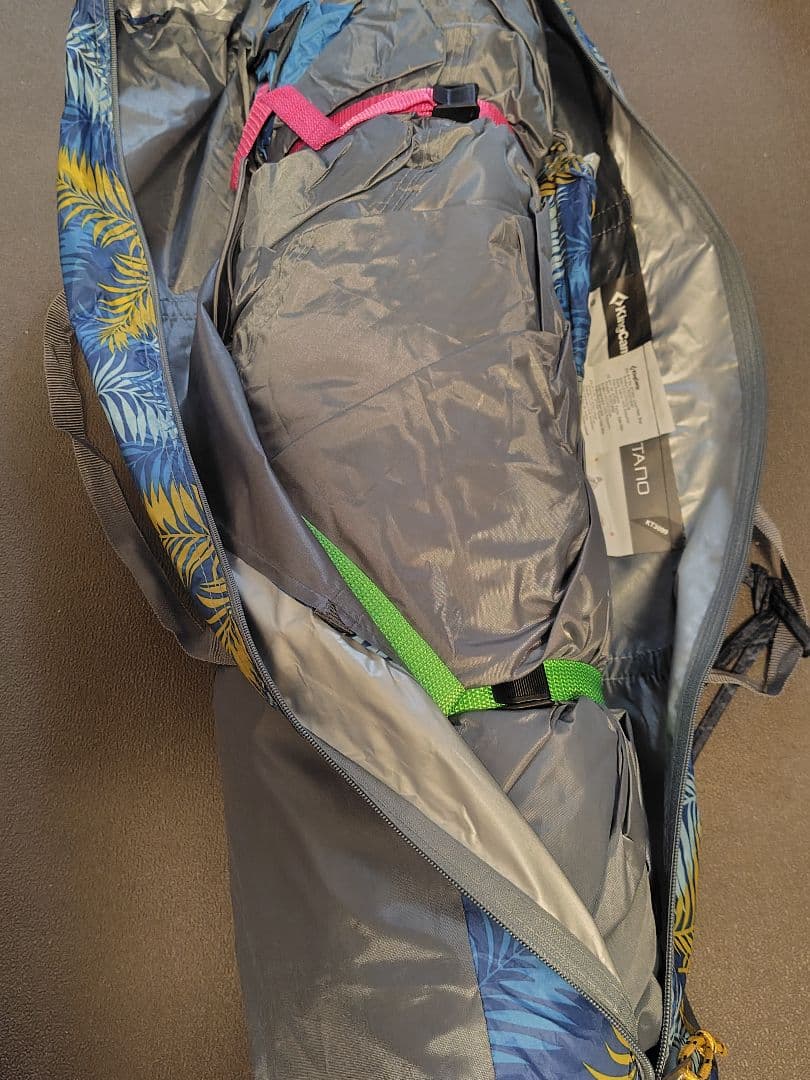 KingCamp キャンプテント　サンシェードテント ワンタッチ式　ブルー