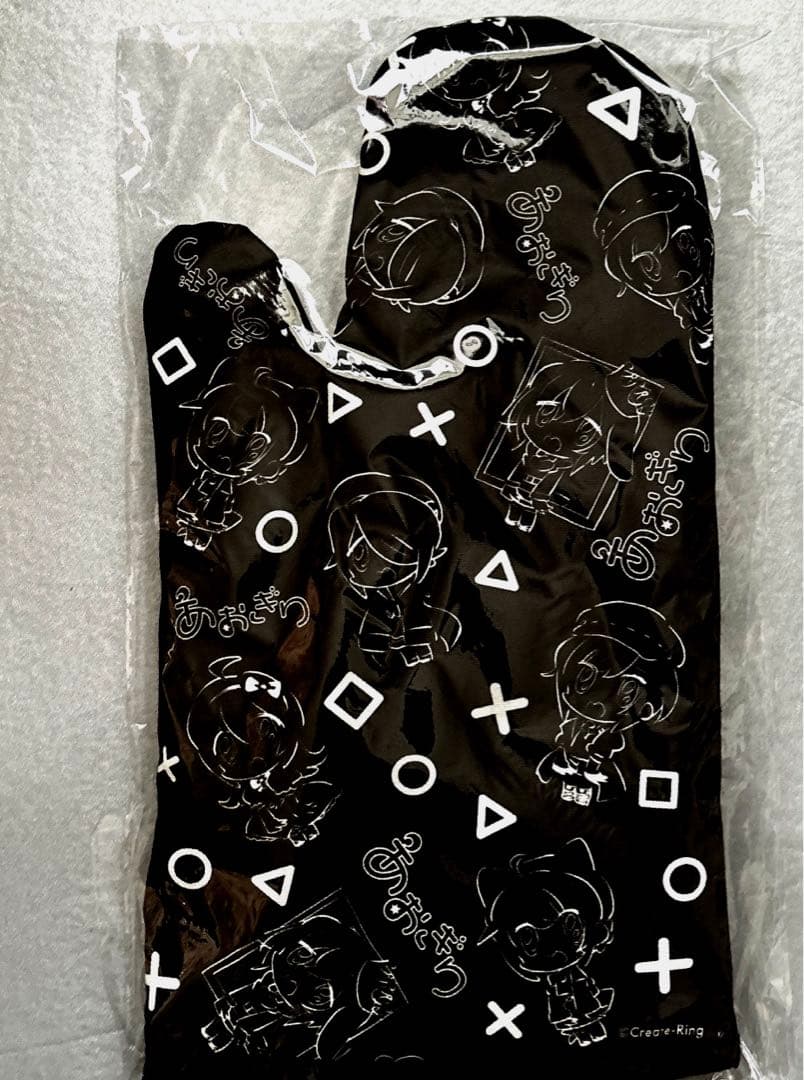 あおぎり高校　エプロン&ミトン　セット