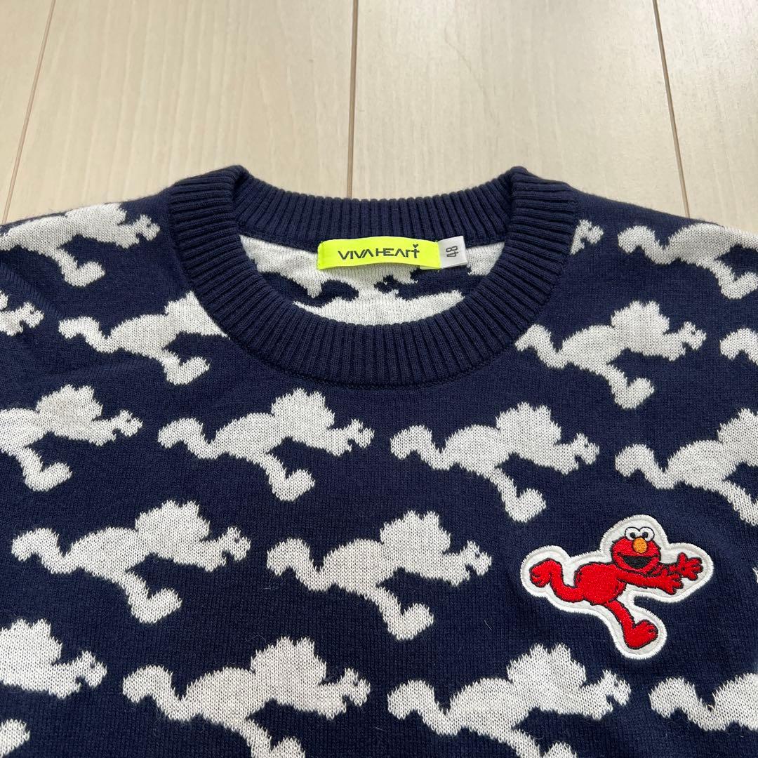 ビバハート　セーター　エルモ　size 48 新品　最終値下げ