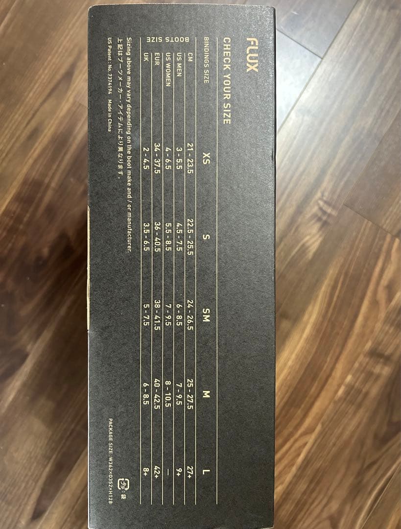 新品未使用★FLUX DS M フラックス バインディング ビンディング