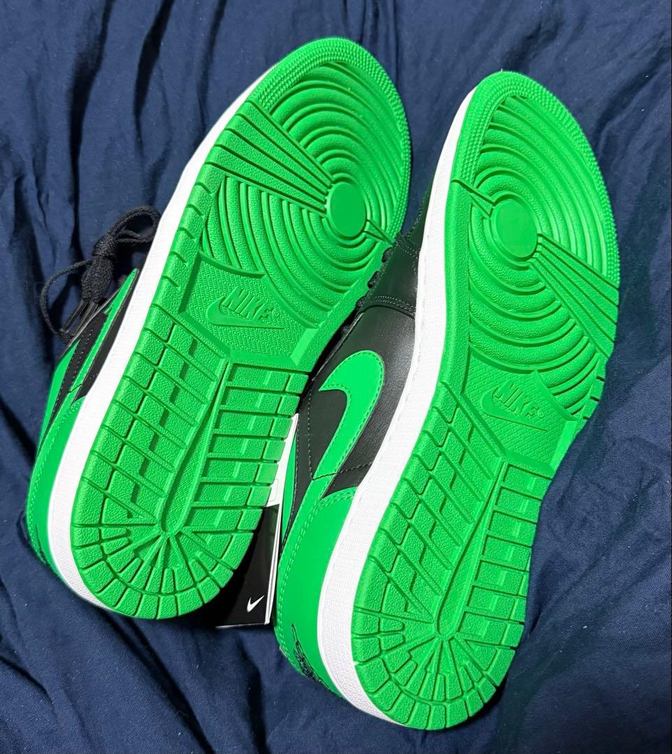 新品❗️タグ・箱付❗️ エアージョーダン ロー ラッキーグリーン