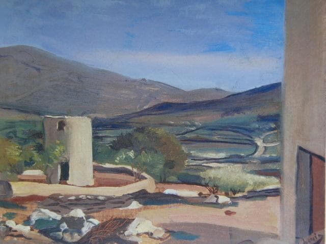 アンドレ・ドラン「風景」、希少画集画、新品高級額、額装付、状態良好