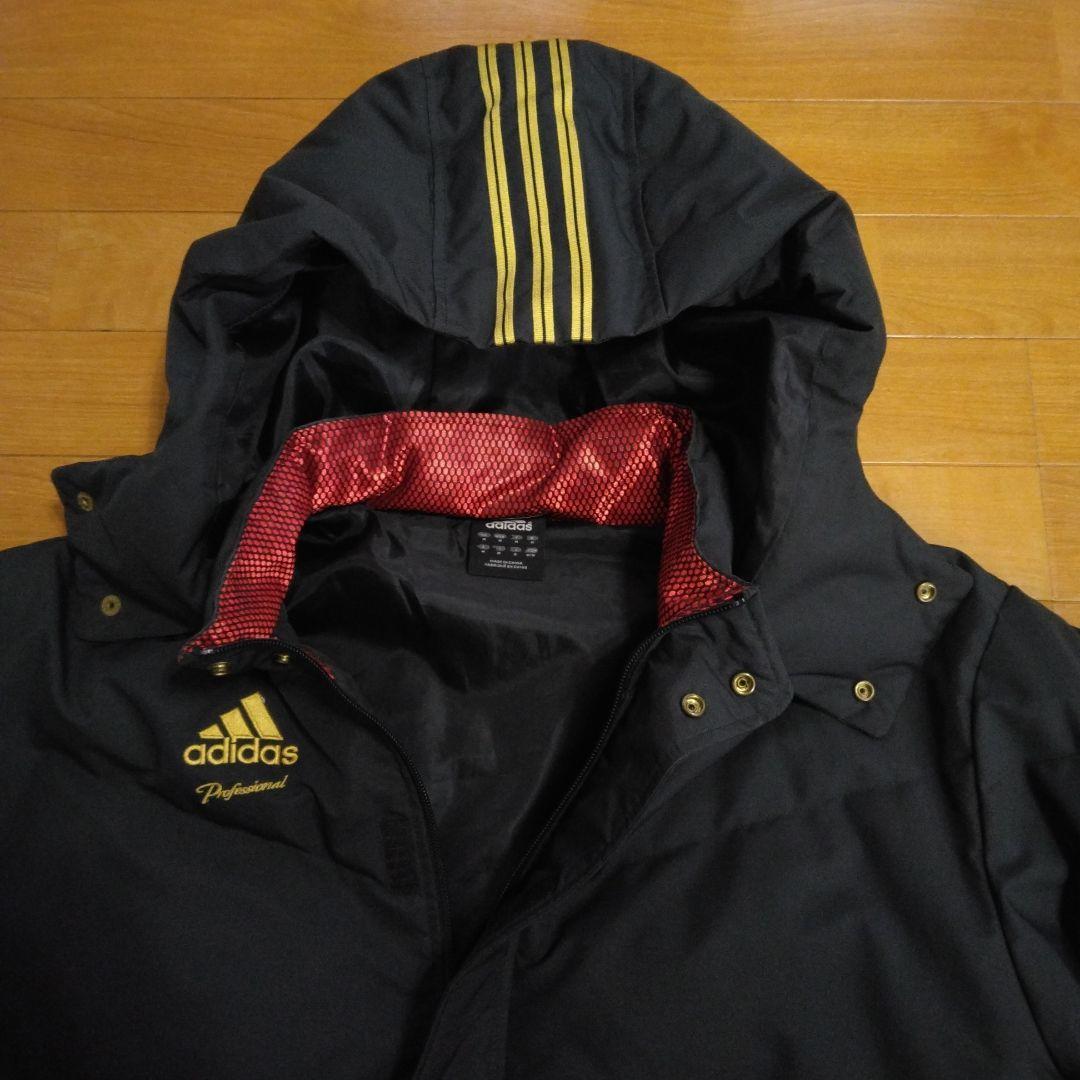 adidas Professional ダウンベンチコート Osize