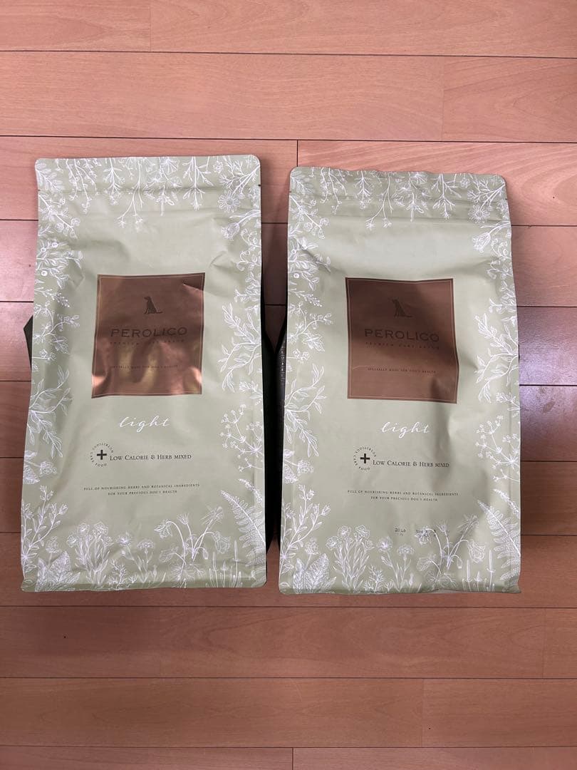 ペロリコ ドッグフード ライト 1.8kg 低カロリー フード ２個セット