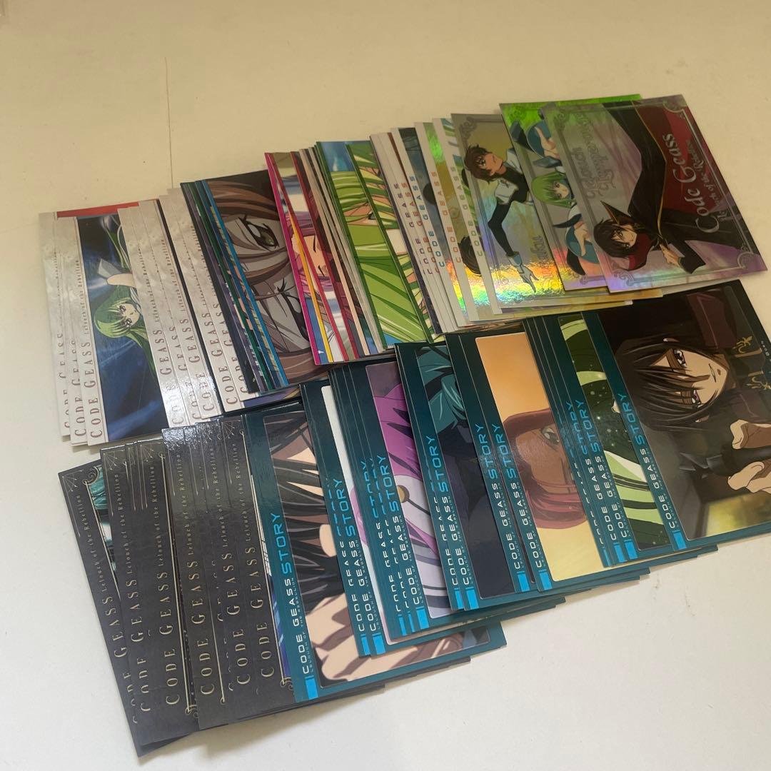 カードダスマスターズ 1弾 コードギアス 反逆のルルーシュ 全63種