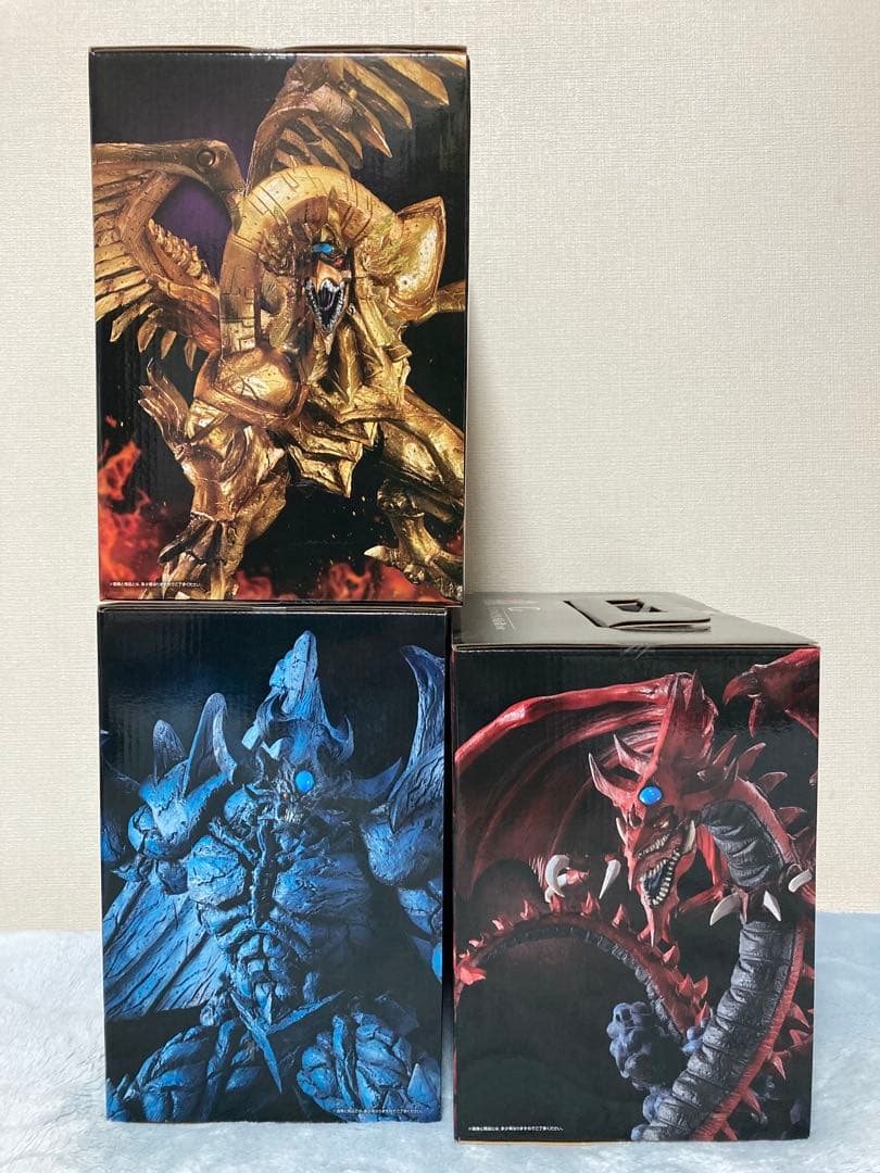 一番くじ　遊戯王　ラーの翼神竜　オベリスクの巨神兵　オシリスの天空竜　フィギュア