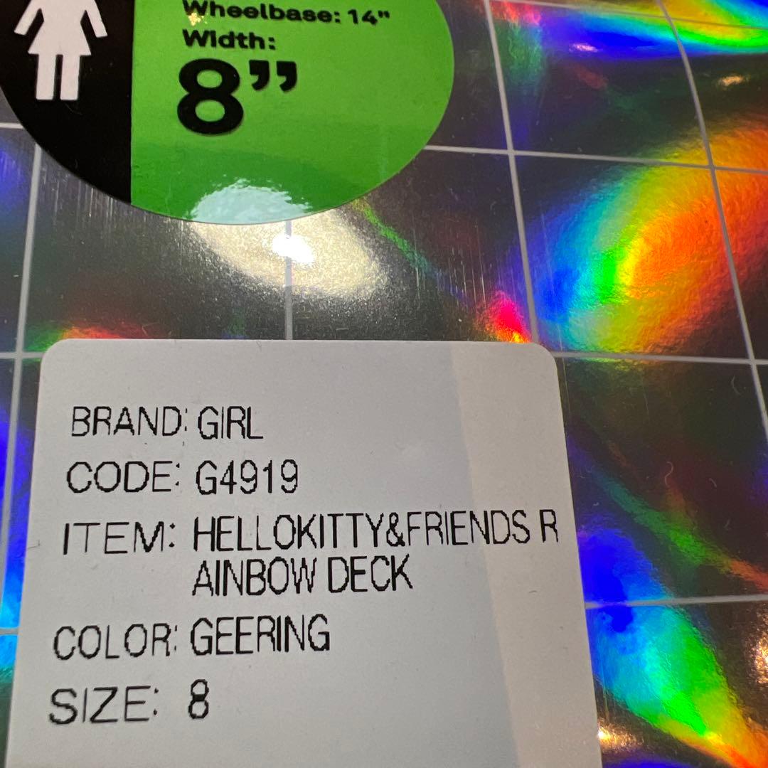 スケートボード GIRL HELLO KITTY& FRIENDS BREANA GEERING