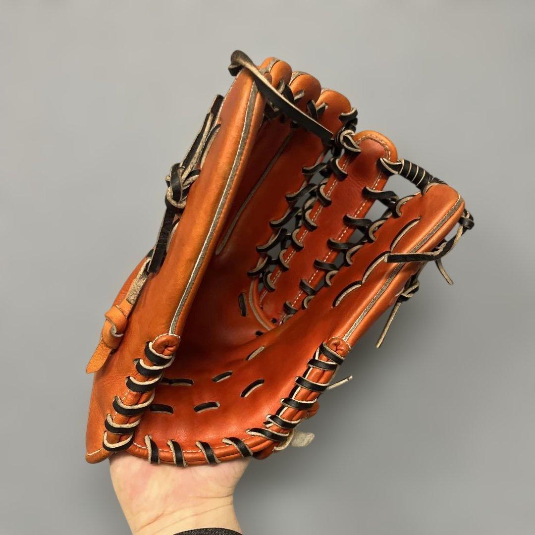 1196 トレジャー 型抜群 即戦力 極美品 硬式 外野手用グローブ 左投げ