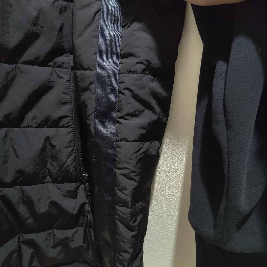 【BRIEFING】フード付きブラックジャケット サイズXL