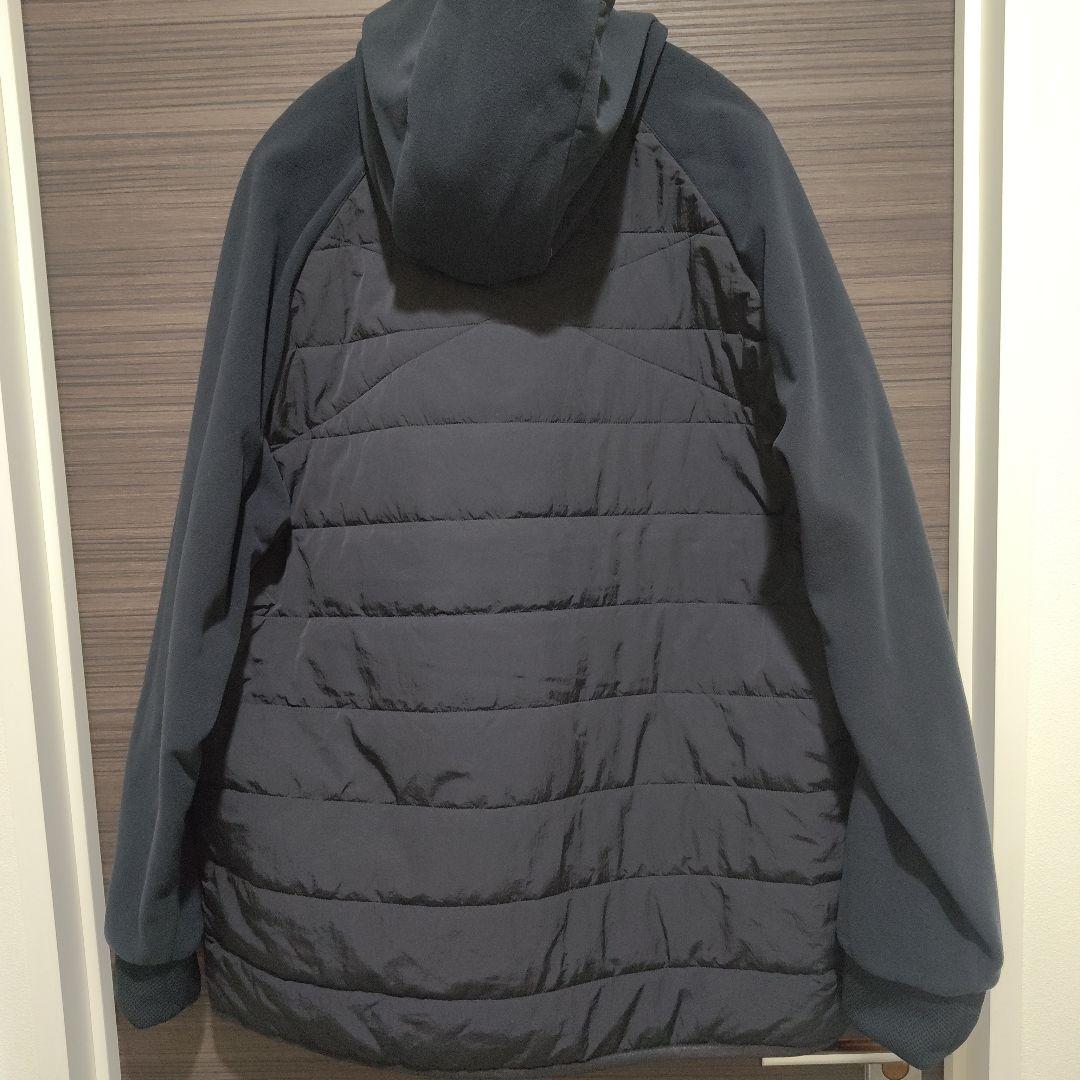 【BRIEFING】フード付きブラックジャケット サイズXL