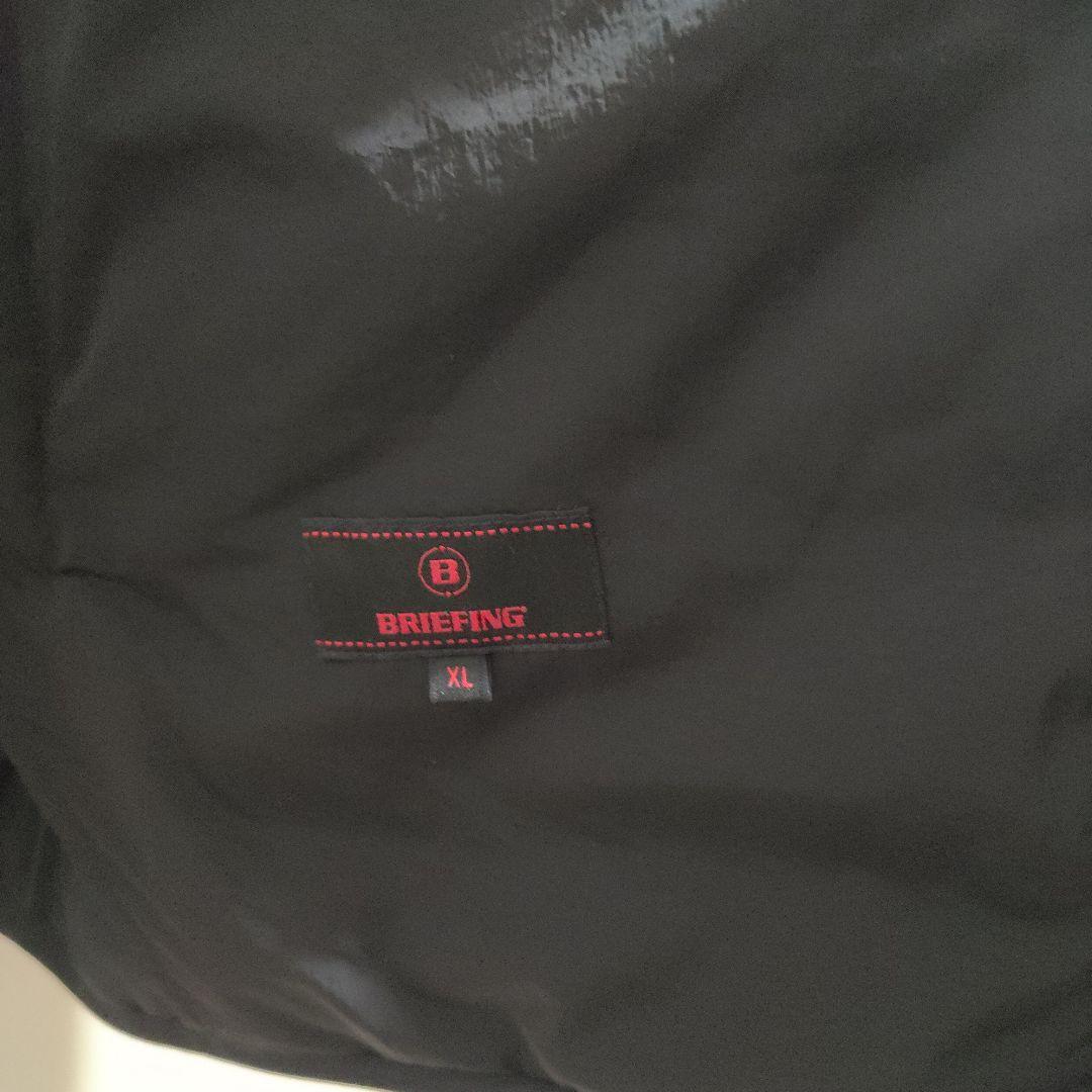 【BRIEFING】フード付きブラックジャケット サイズXL