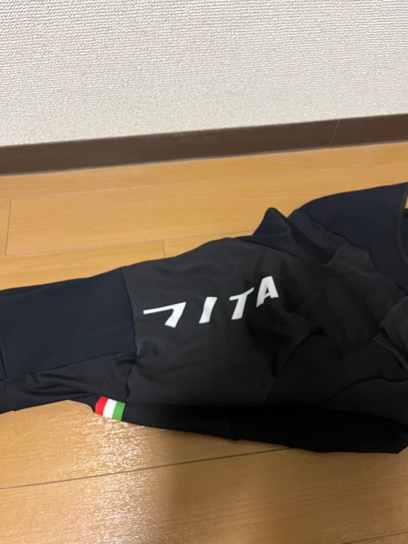 冬用裏起毛　上下セット　7-ITAサイクルジャージ XLカモフラージュ