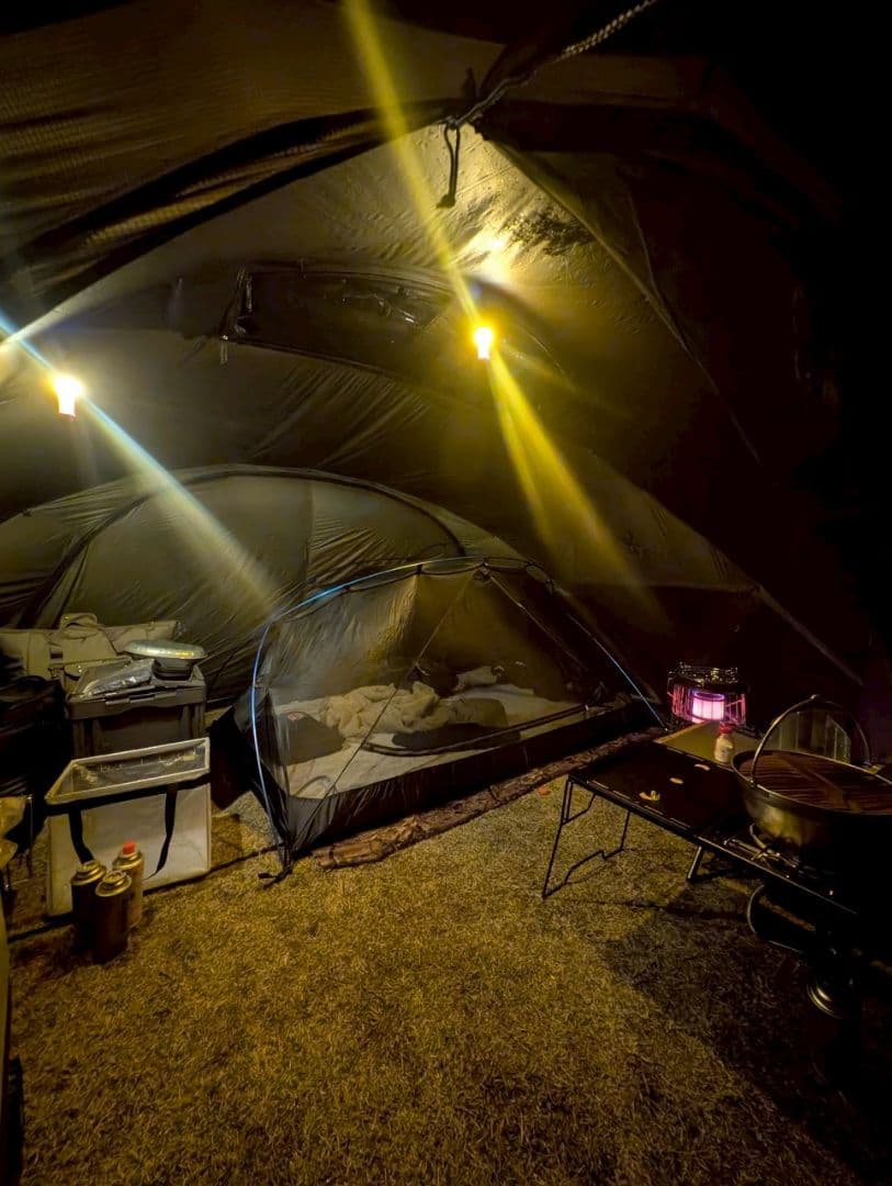 g-moontentとTouring tent ALRPのセット