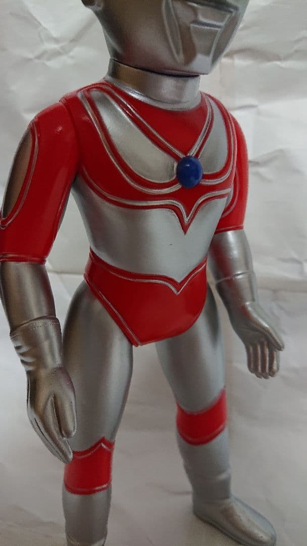 ブルマァク復刻 帰ってきたウルトラマン 大 シルバー ソフビ bullmark