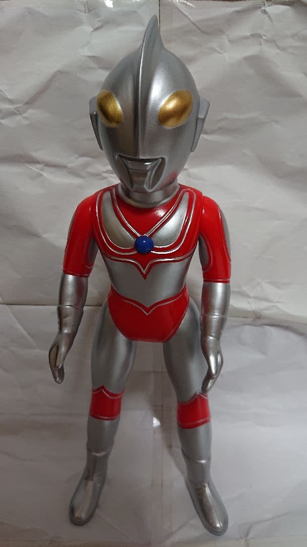 ブルマァク復刻 帰ってきたウルトラマン 大 シルバー ソフビ bullmark