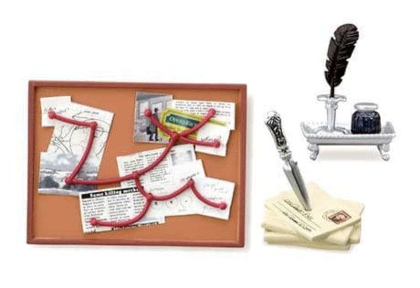 リーメント ぷちサンプル 名探偵の部屋 全8種 コンプリート ジオラマ ①