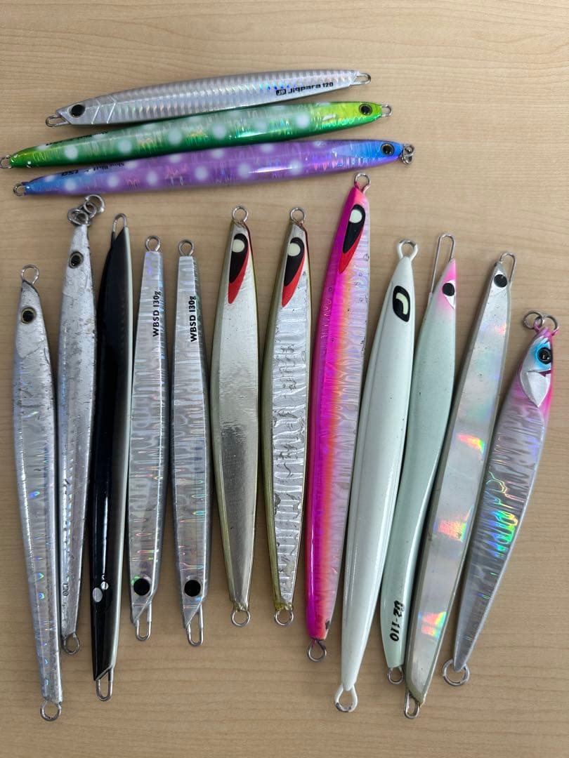 引退　セカンドジグYAIBA等メタルジグ 15個纏め売り