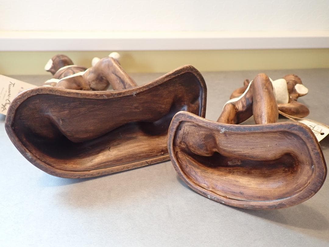 トレジャークラフト 1959年 フラダンス陶器製 2体ペア オールドハワイ