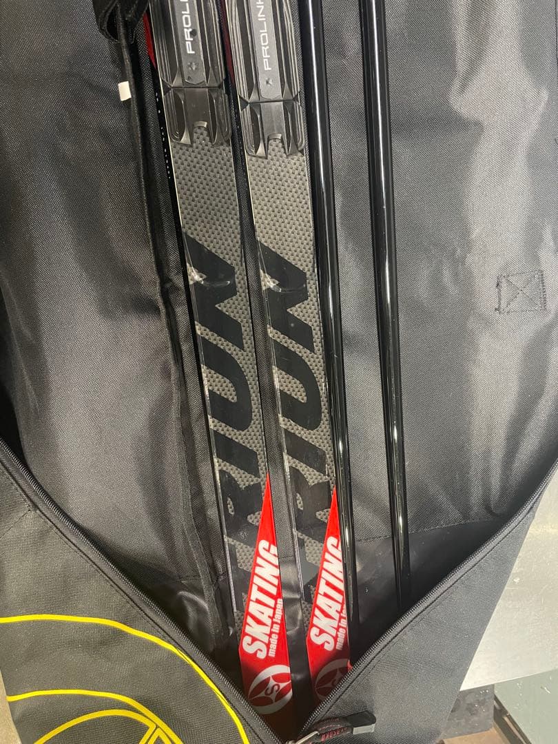 オガサカ　SK2 クロスカントリー　ストック&ケース付き　ほぼ新品