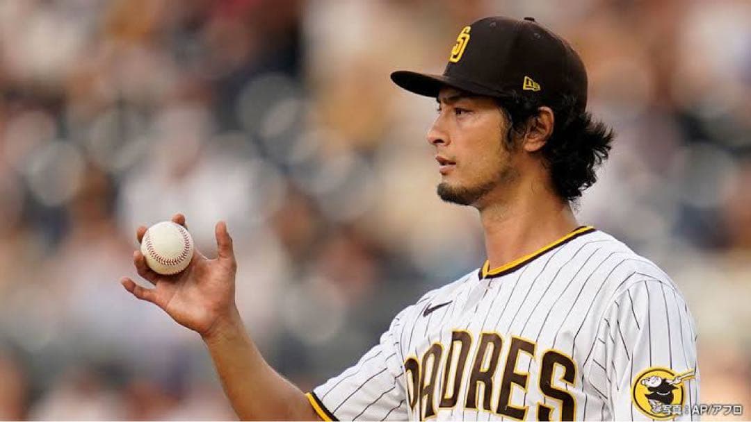 【正規品】ダルビッシュ MLB 公式リミテッドプレイヤージャージ S