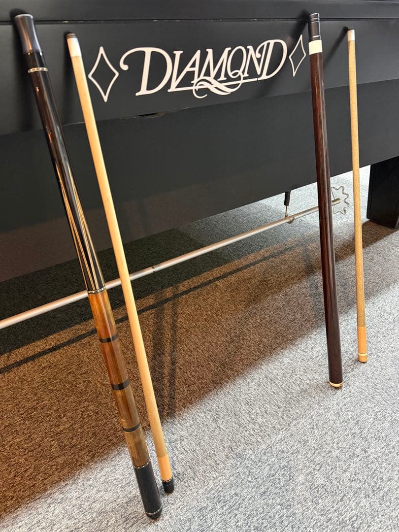 キースアンディ　ビリヤードキュー 4本セット