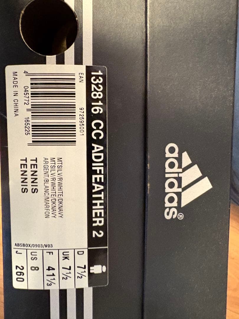 adidas アディフェザー2 OC テニスシューズオムニクレー