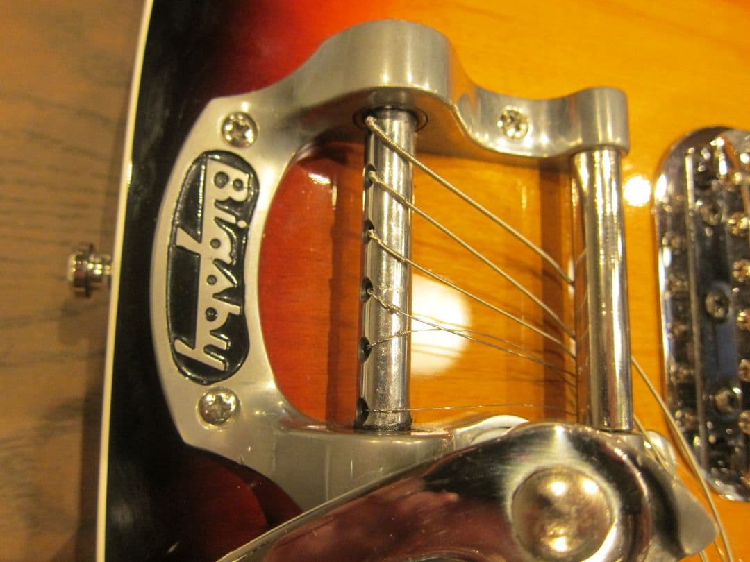 カスタムテレキャスター　bigsby装着　FENDER純正ネック　フロントハム